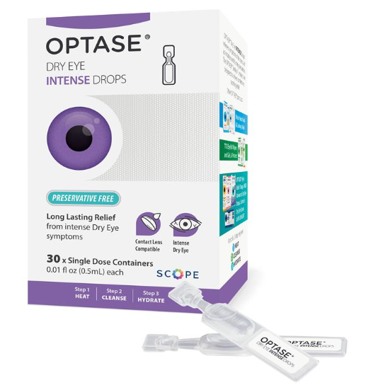 OPTASE Single Dose Dry Eye Relief Intense Drops 30count