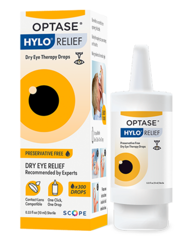 Optase HYLO Relief Eye Drops